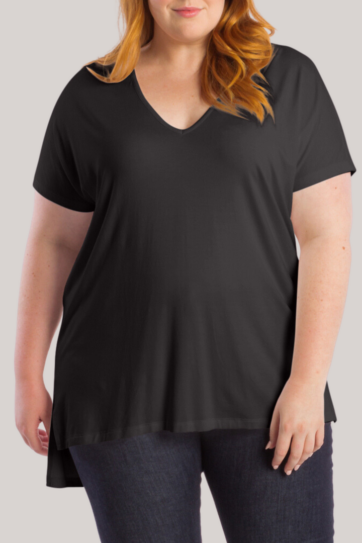 Right By Your Side Oversized Tee - Licourice