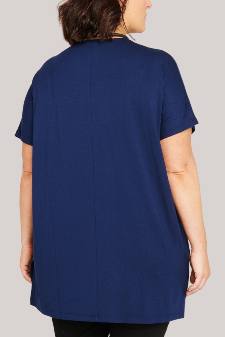 Right By Your Side Oversized Tee - Licourice